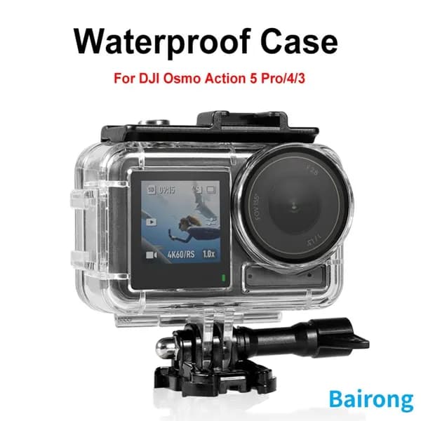 Водонепроницаемый корпус для DJI Osmo Action 5 Pro/4/3, до 60 м