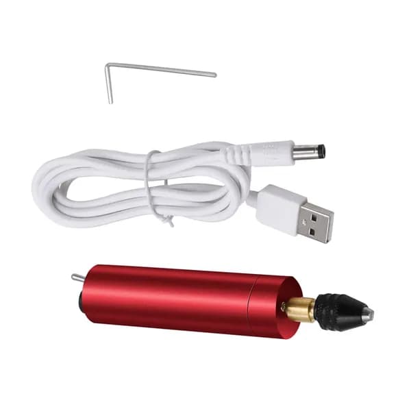 Беспроводной роторный инструмент для гравировки, полировки и сверления с USB-зарядкой, легкий и многофункциональный
