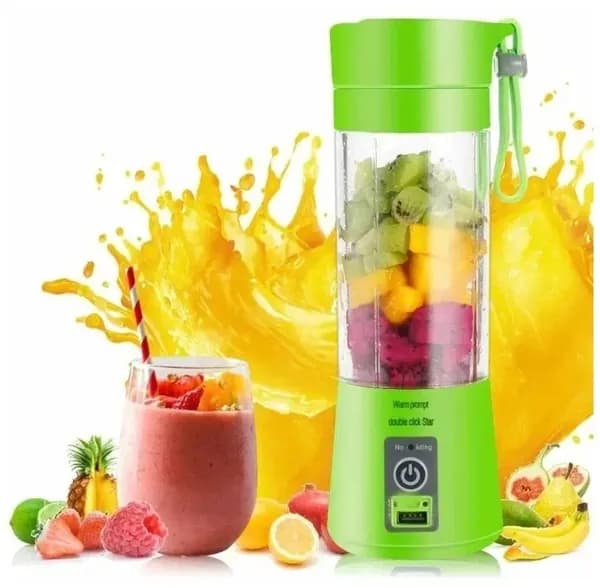 Портативный блендер g3WAKe-WhQ2, зеленый