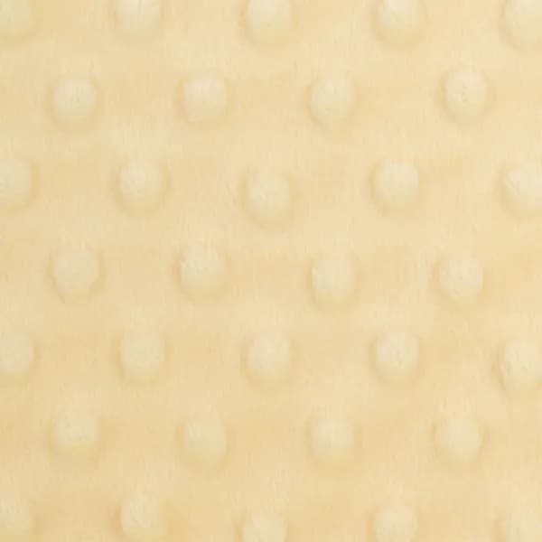 VPEVD Ткань плюш 100% полиэстер 309 г/кв.м 48 х 48 см №22 светло-желтый