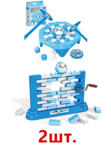 Чья льдина крепче? / Настольная игра Лас Играс KIDS / Спаси пингвина! Для всей семьи
