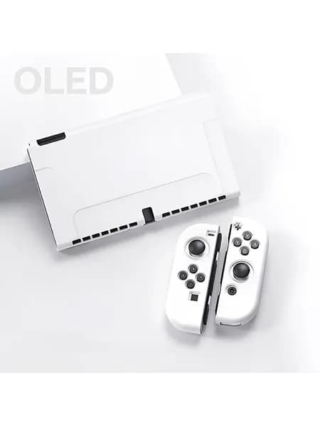 OLED-консоль Switch и защитный чехол Joy-Cons из двухслойного ударопрочного материала для ежедневных игр