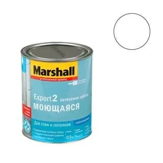 Краска интерьерная моющаяся Marshall Export -2 (база BW), 0.9 л