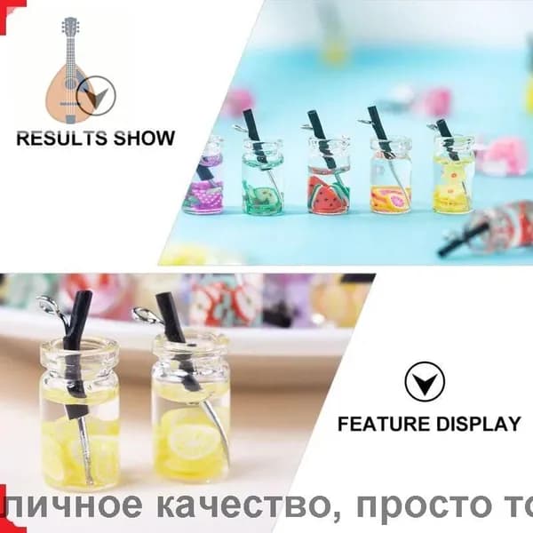 20 шт. креативные подвески для бутылок с напитками DIY аксессуары
