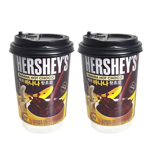 Горячий шоколад Hershey s BANANA HOT CHOCO 30мл 2 шт.