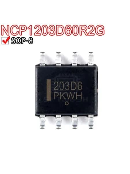2шт 100% оригинальн NCP1203D60R2G SOP-8 Менеджер питания