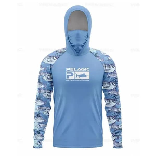 PELAGIC Быстросохнущий дышащий рыболовный костюм для защиты от солнца