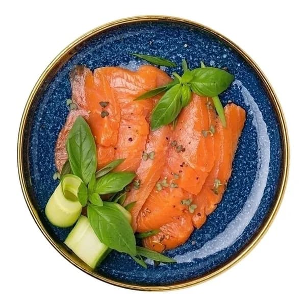 Кижуч холодного копчения Азбука Вкуса ломтики без кожи 150 г