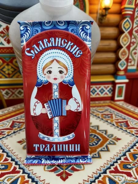 Шоколад Славянские Традиции молочный, 80 г*2шт, русский сувенир с матрёшкой