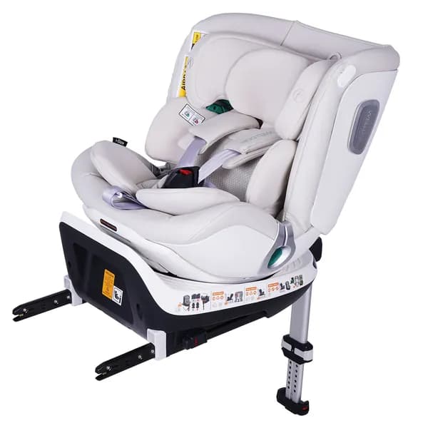 Автокресло Welldon smart rotate 2 pro+ 0-25 i-Size 40-125см (Ivory) молочный
