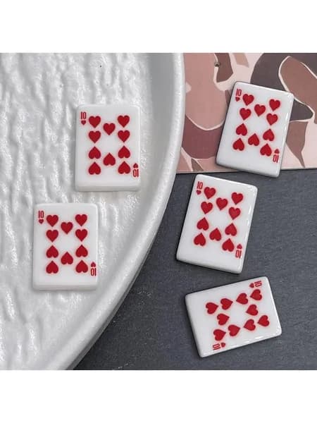 продаются 8 сердечек, 5 шт., аксессуары из смолы