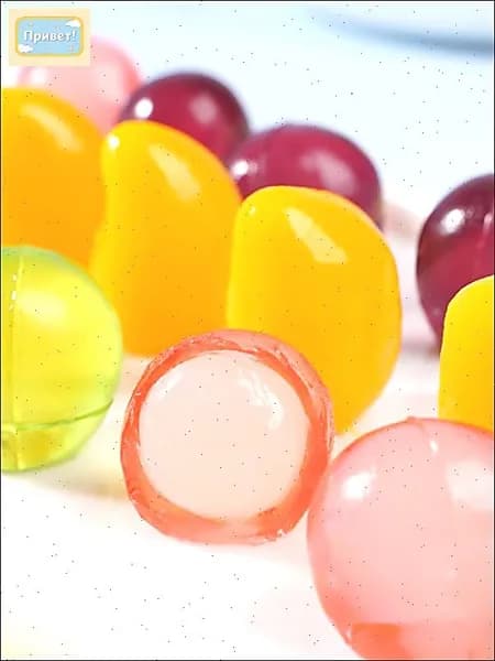 Дольки фруктов с чисткой шкурки - 20 шт
