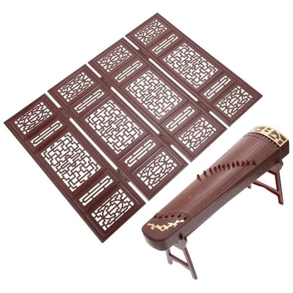 Миниатюрная Гу Zheng, Из Abs-Пластика, Для Декорации Интерьеров, 1 Набор