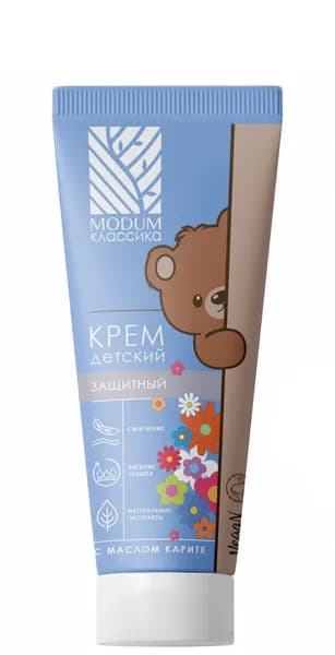 Modum Крем детский КЛАССИКА защитный с маслом Карите 75 г
