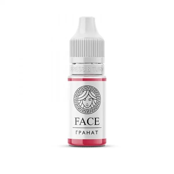 FACE Гранат, пигмент для перманентного макияжа и татуажа губ, 6 мл