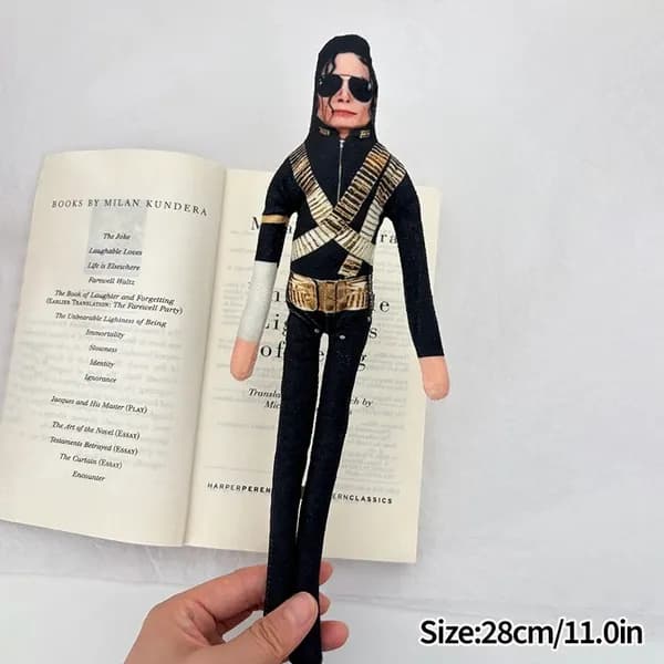 Игровая фигурка Майкл Джексон, подвижная кукла с проволочным каркасом, сувенир в стиле ретро, 28 см