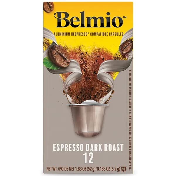 Кофе в капсулах Belmio Espresso Dark Roast (intensity 12)