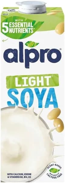Соевый напиток Alpro легкий 1,2%, 1 л,Финляндия