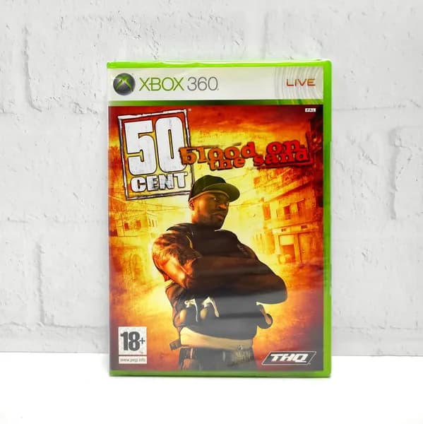 50 Cent Blood on the Sand Английский язык Видеоигра на диске Xbox 360