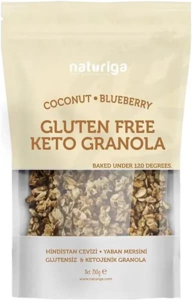 Кетогенная безглютеновая гранола Naturiga 250 г