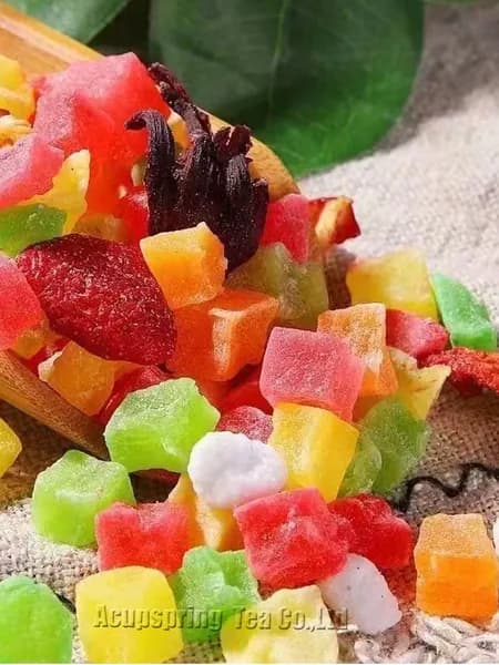 Травяной чай из натуральных сухофруктов, без кофеина для детоксикации, для горячего чая или чая со льдом, Китайский подарочный чай, 100 г