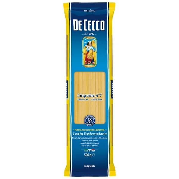 Макаронные изделия DE CECCO №7 Linguine (Лингвине) 500г