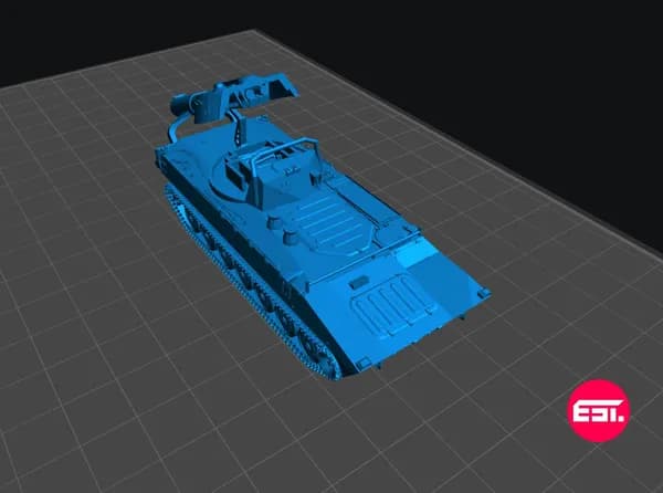 УР - 077 "Метеорит" модель (1/100)