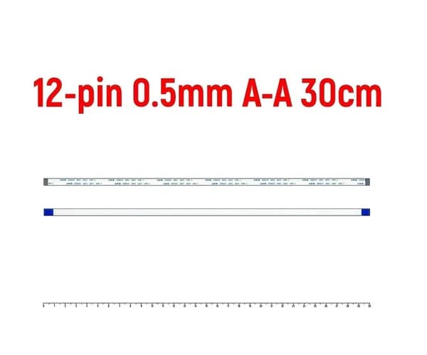 FFC FPC шлейф 12pin 0.5mm 30cm A-Type