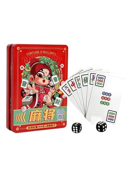 Семейная игра Маджонг с плитками ,Маджонг
