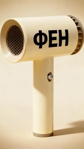 Фен для волос профессиональный аккумуляторный с ионизацией