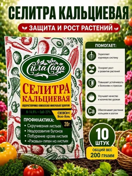 Селитра кальциевая