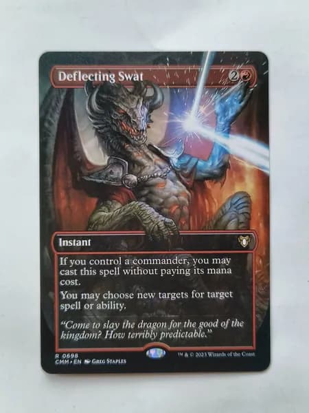 Портативные карты MTG Настройка и прокси Высокое качество без фольги отклонение Swat