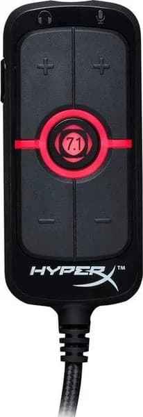 Внешняя звуковая карта USB HyperX Amp Black (HX-USCCAMSS-BK) с виртуальным звуком 7.1