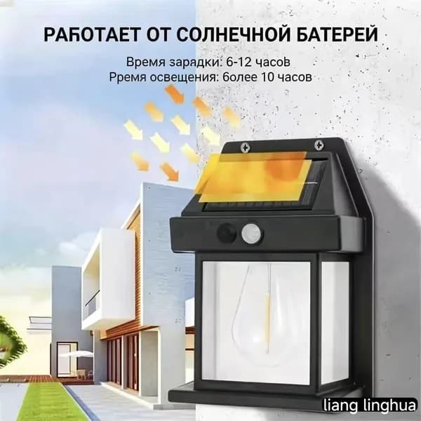 Уличный светильник, количество ламп:1шт
