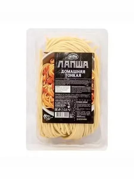 Макаронные изделия Тестов Лапша домашняя тонкая 350 г