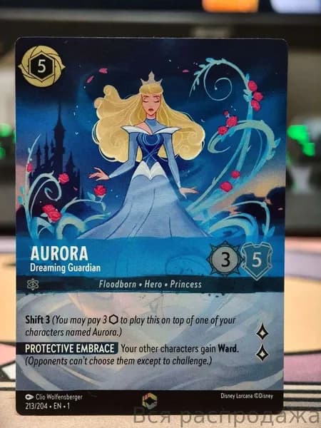 Набор коллекционных карт Disney Lorena: Эльза Микки Маус Аид Стич Золушка Джин Карточная игра для вечеринок с прозрачными протекторами