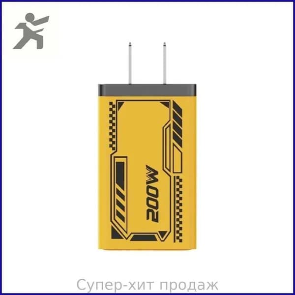 Высокая мощность 200W настенное устройство 2 USB, Желтый - Штепсельная Вилка США