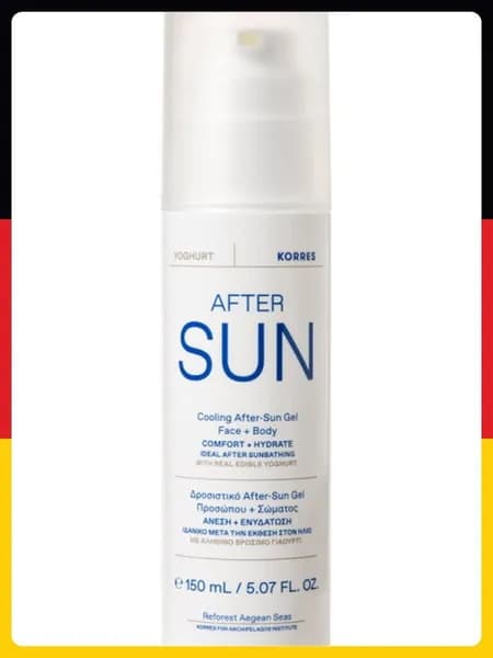 Средство после загара Korres Yogurt cooling after-sun gel, 150 мл