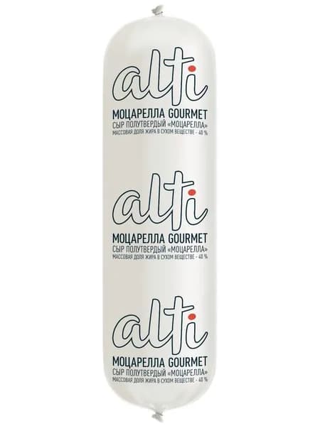 Alti Сыр Mozzarella Gourmet Для пиццы 40%, 1.8кг-2кг