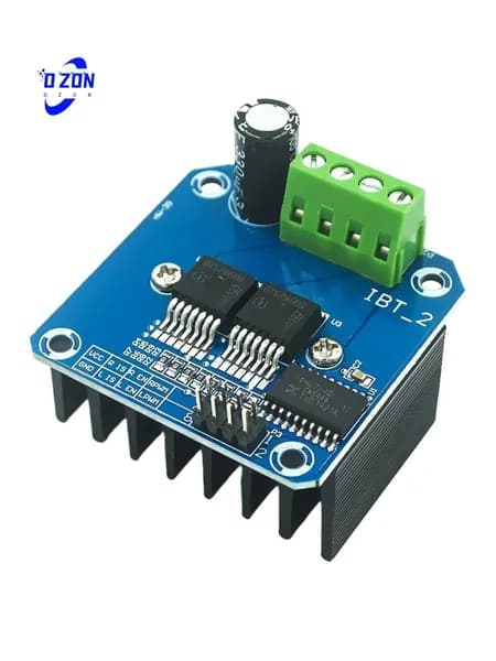 Двойной модуль драйвера двигателя BTS7960, 43A, H мост высокого тока