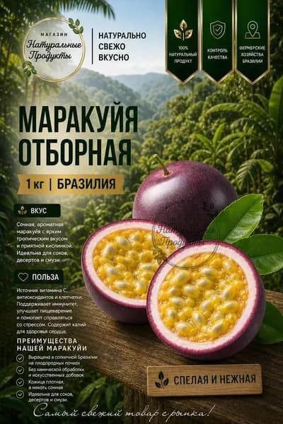 Маракуйя 1000 г