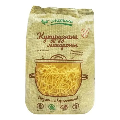 Макаронные изделия Диетика Вермишель кукурузные 300 г