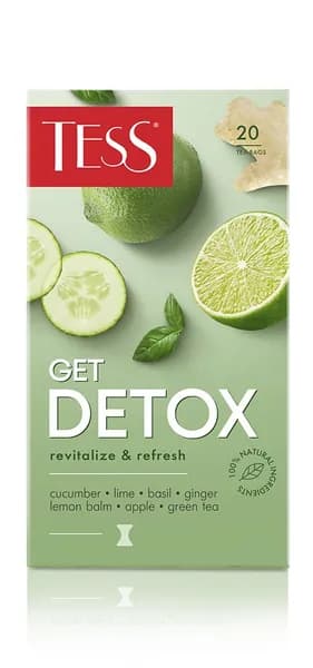 Tess Detox Чайный напиток в пакетиках 20 шт 6016691