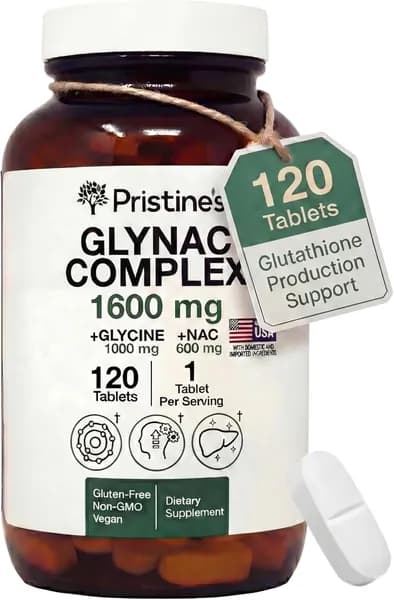 GlyNAC дополнение комплекс большой размер таблетки 1600MG глутатион производства