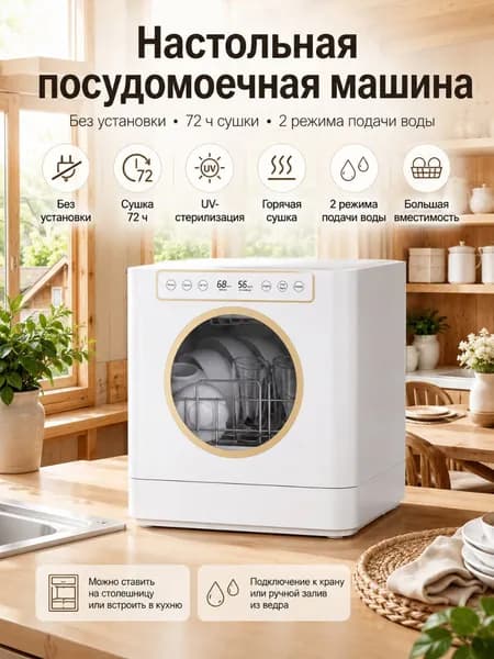 Посудомоечная машина cH8oPPjl, белый, слоновая кость