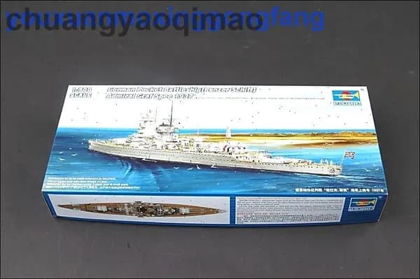 Trumpeter 1/700 05773 Немецкий адмирал граф Шпее 1937 сборная модель корабля