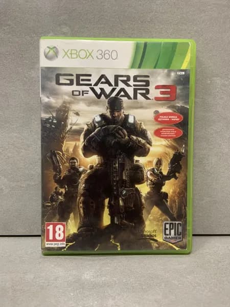 Игра Gears of War 3 (без мануала) (XBox 360, Английская версия)