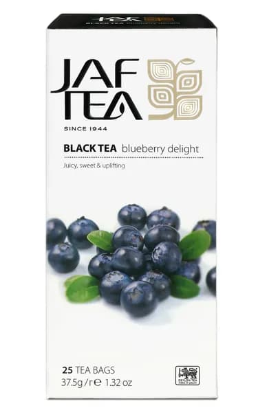 Чай цейлонский JAF TEA "Blueberry Delight" чёрный с голубикой 25 пак.