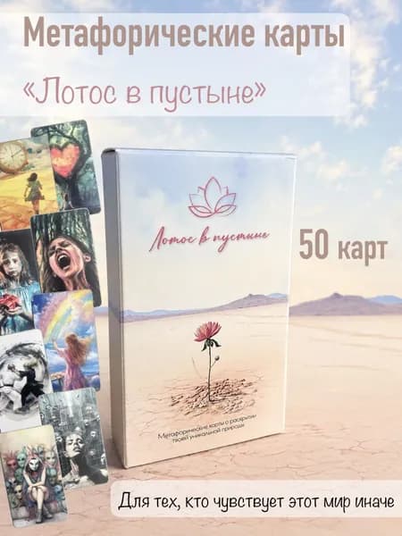 Метафорические карты Лотос в пустыне