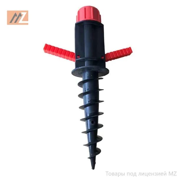 Анкер Для Туристического Зонта С Ручкой 1 Шт Черный 37x6 Cm